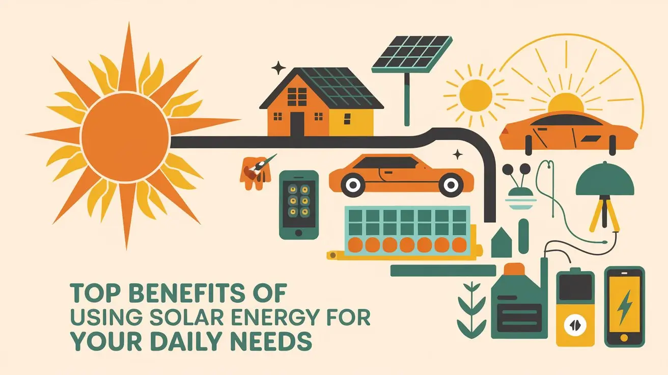 Top 10 Benefits of Using Solar Energy for Your Daily Needs